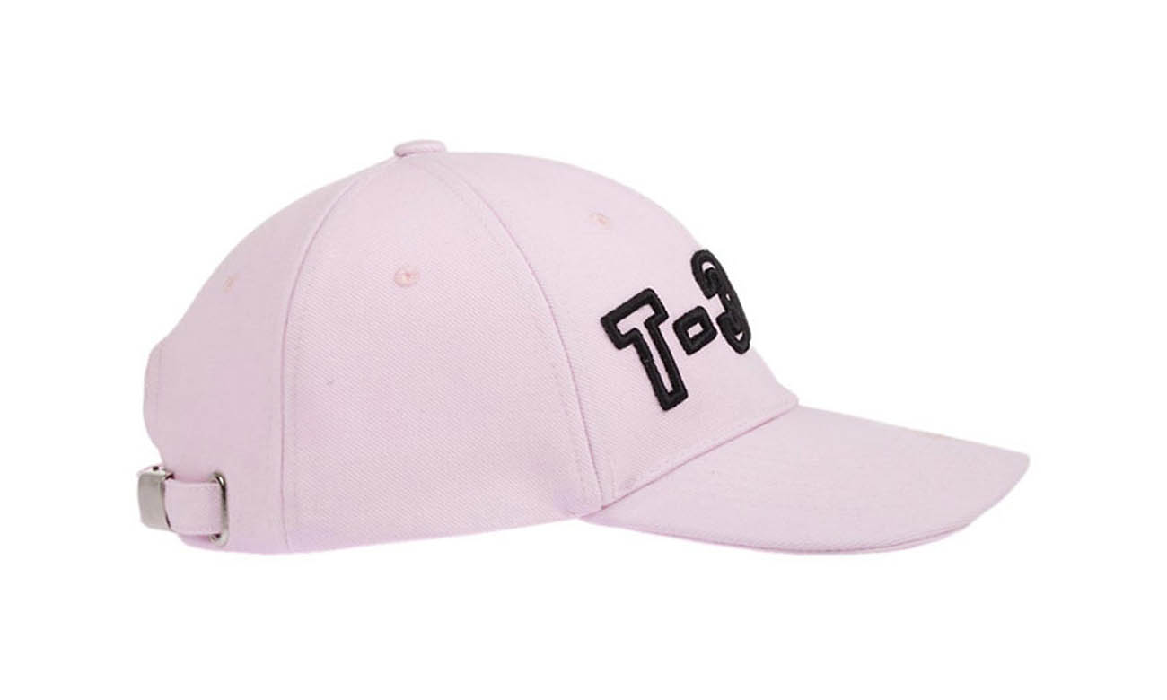 Basecaps T-300 Rosa Seitlich Links