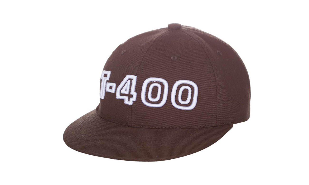 Hip-Hop Caps T-400 Braun Vorne Rechts