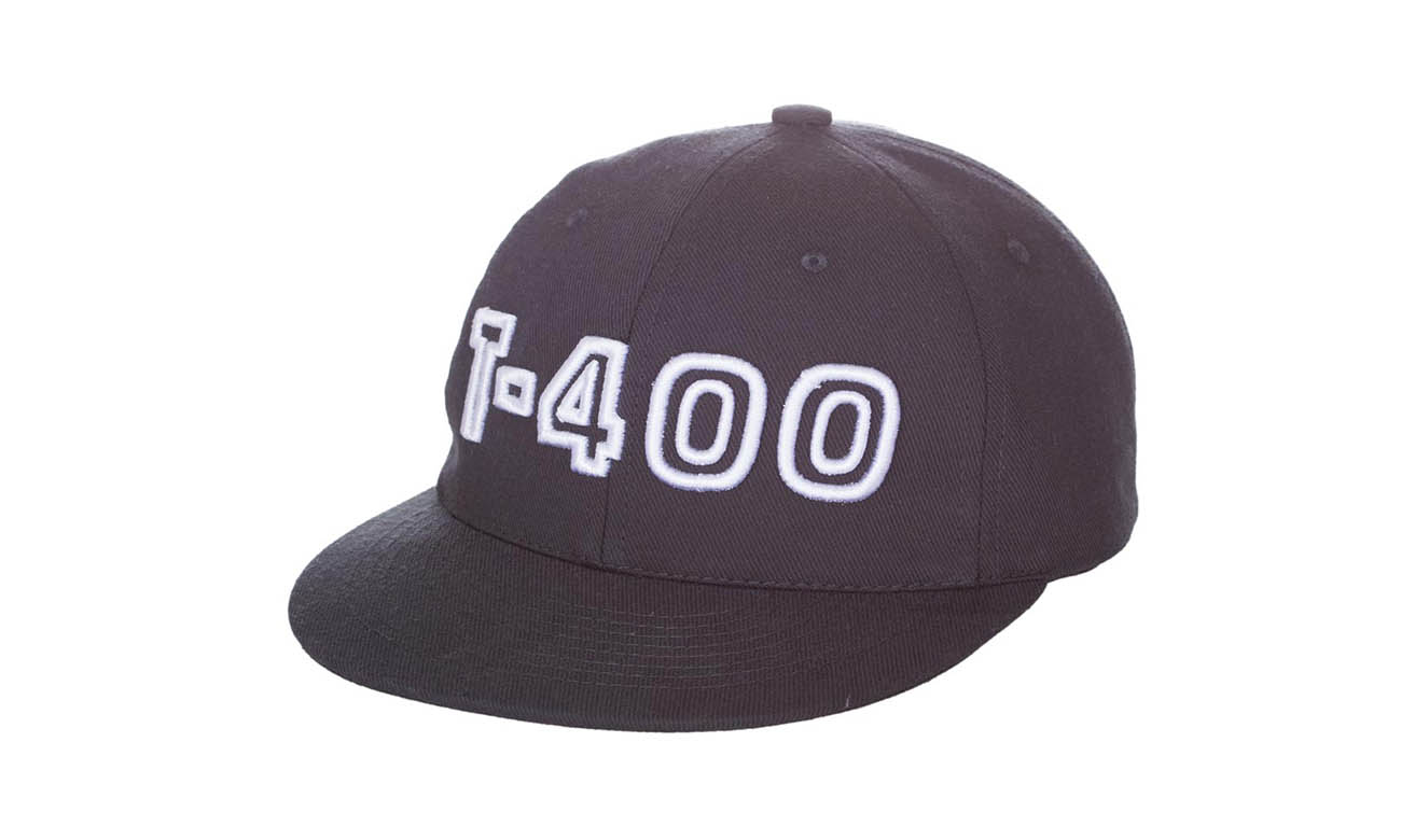 Hip-Hop Caps T-400 Mousegray Vorne Rechts