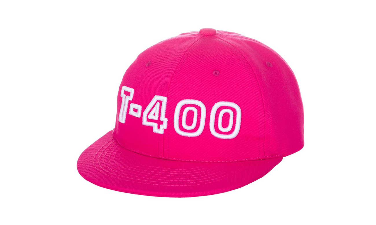 Hip-Hop Caps T-400 Pink Vorne Rechts