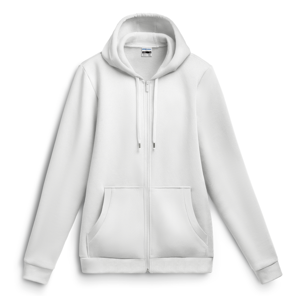 Kapuzen-Sweatjacke mit Elasthan # ST-361