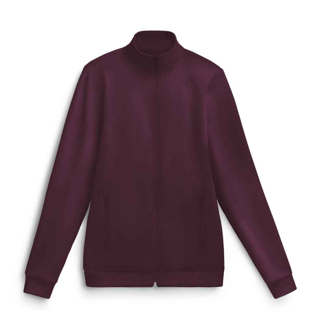 Sweat-Jacke mit Elasthan # ST-362