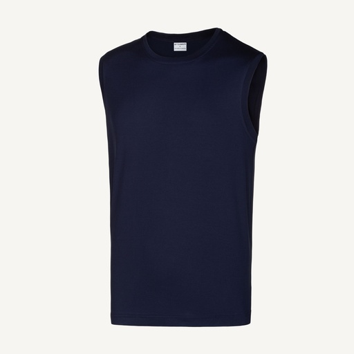 Ärmelloses T-Shirt aus Premium-Baumwolle # ST-155