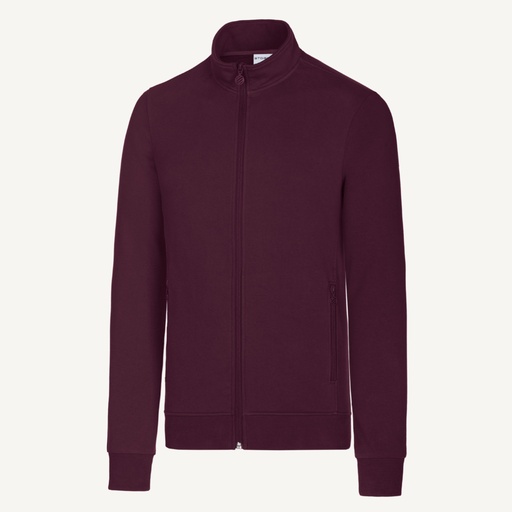Sweat-Jacke mit Elasthan # ST-362